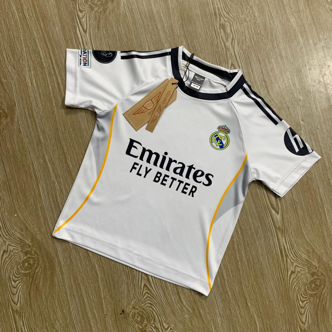 REAL MADRID WHITE JERSEY 2025/26